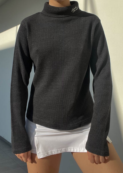 Charcoal Harley Turtleneck (M)