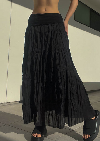 Carianne Y2k Black Maxi (S)