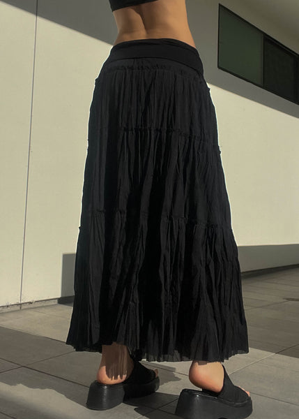 Carianne Y2k Black Maxi (S)