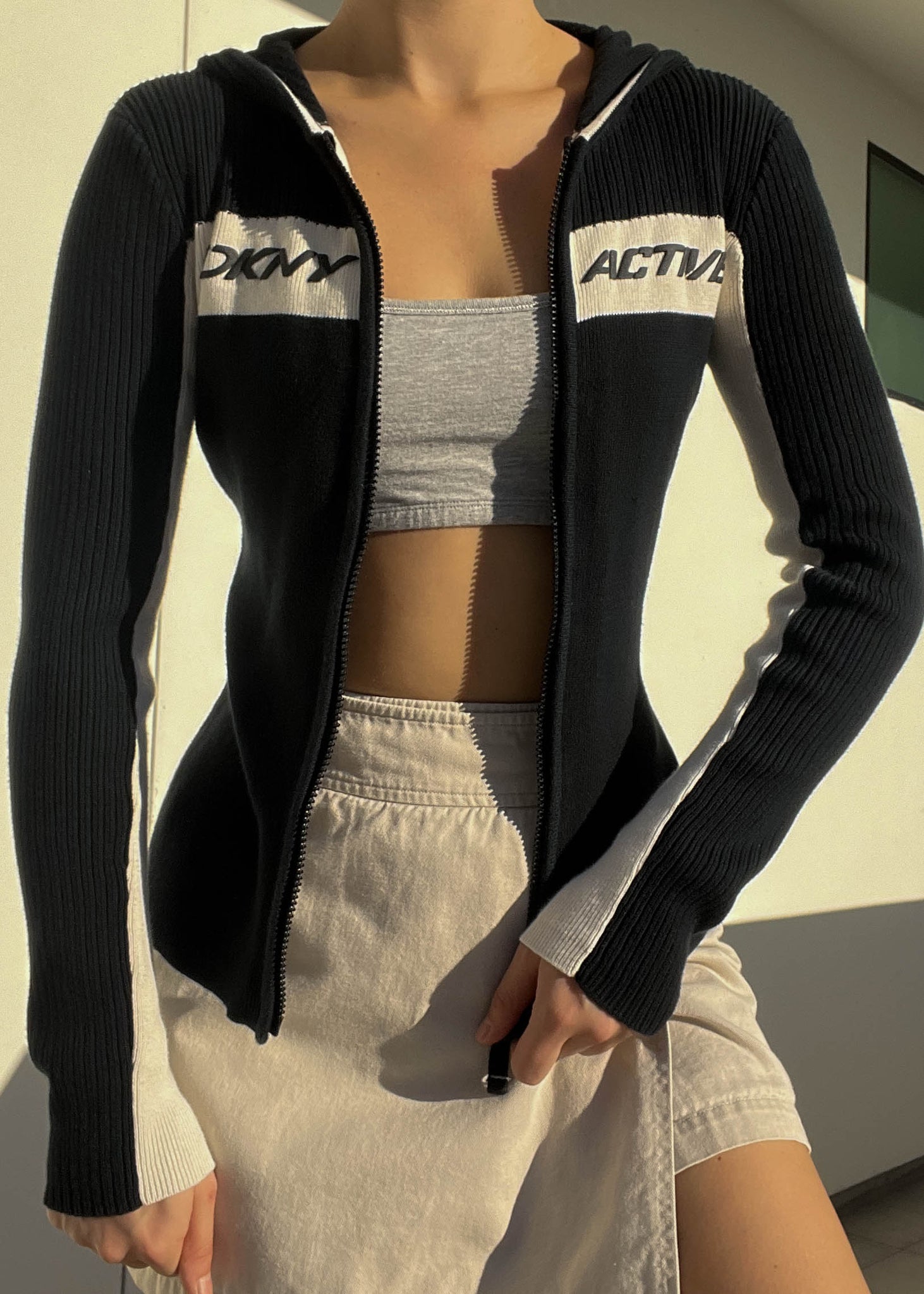 Black & White DKNY Knit (S)