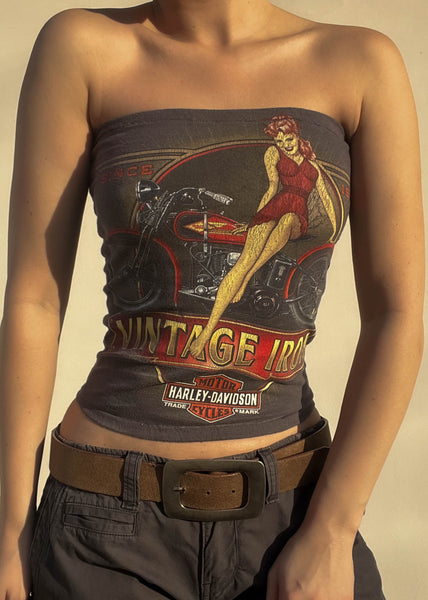 Harley Pin-Up Tube Top (XS)