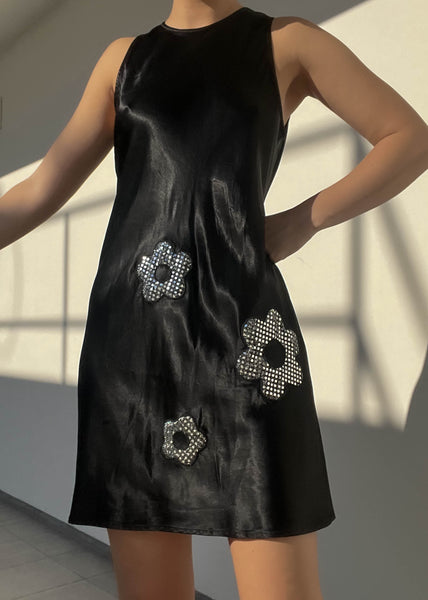 Flower Power Mod Mini Dress (M-M/L)
