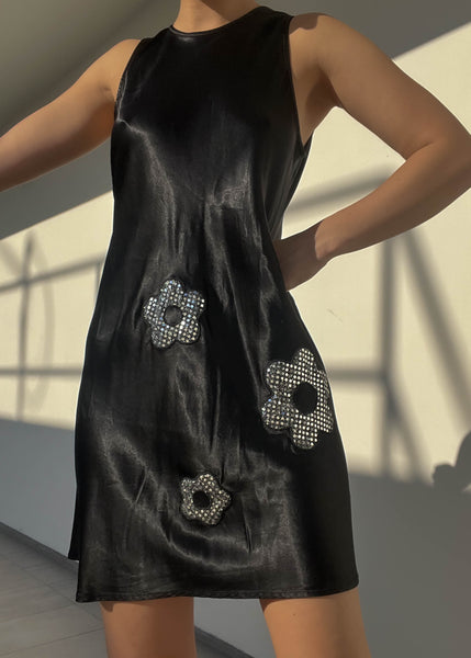 Flower Power Mod Mini Dress (M-M/L)