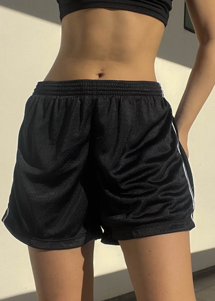 Black & White Athletic Shorts (M)