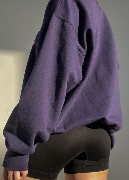 Dark Purple 90's RL Crew (L)