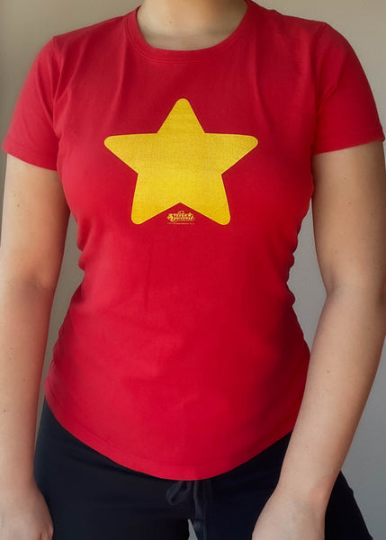Red & Yellow Star Tee (S)