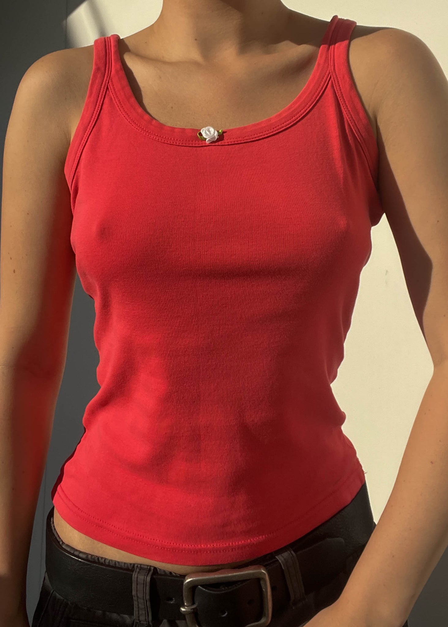 Kendra Y2k Rosebud Tank (S)