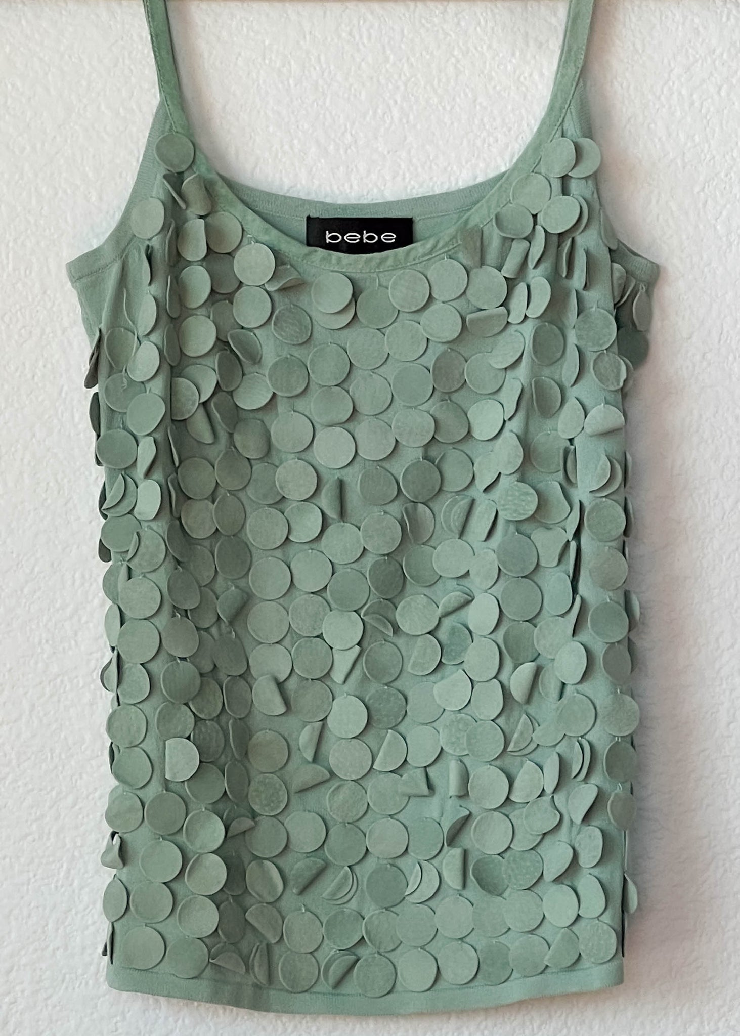 Y2k Bebe Mermaid Tank (XS)