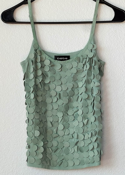 Y2k Bebe Mermaid Tank (XS)