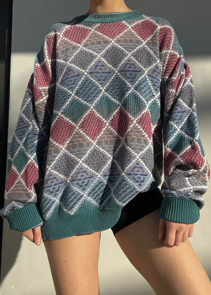 Axel 80's Patterned Knit (L)