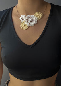 Pastel Crochet Necklace