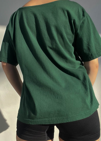 90's Green Bootleg Versace Tee (L)