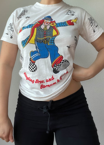 80’s Ringling Brothers Clown Tee (S)