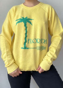 80's Palm Tree Crewneck (L)