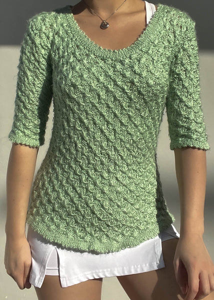 80's Mint Green Knit (S)