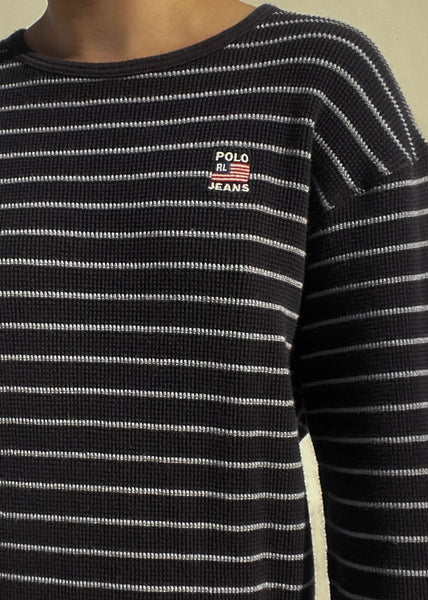 Ralph Lauren Striped Thermal (L)