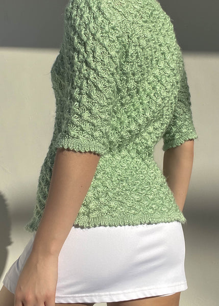 80's Mint Green Knit (S)