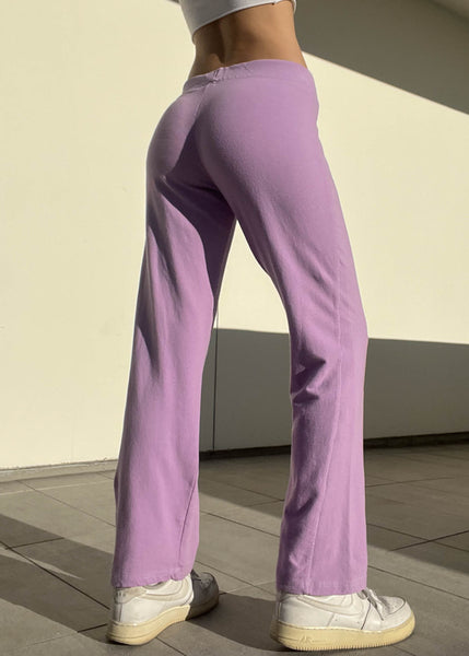 Y2k Purple Lounge Pants (S)