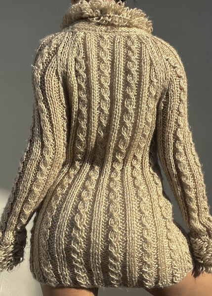 Kiara Beige Cardigan (M)