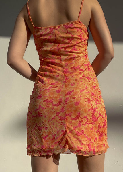 Michelle Floral Mini Dress (S)