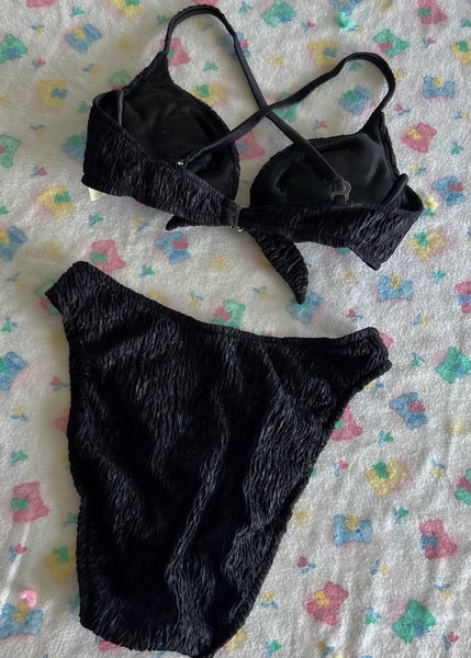 90's Black Bikini (S)