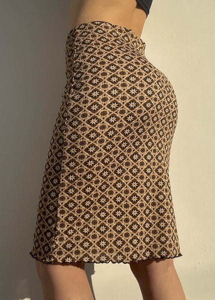 90’s Psychedelic Daisy Midi (S)
