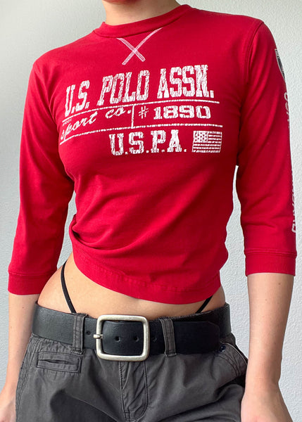 Polo Assn. Graphic 3/4 Sleeve (XS)