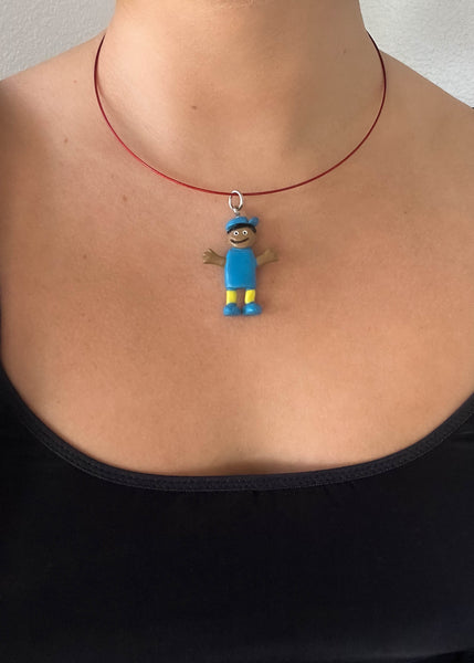 Leo 90's Boy Charm Necklace