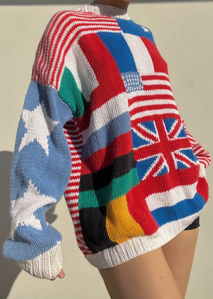 80's Unity Flag Sweater (L-XL)