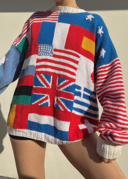 80's Unity Flag Sweater (L-XL)