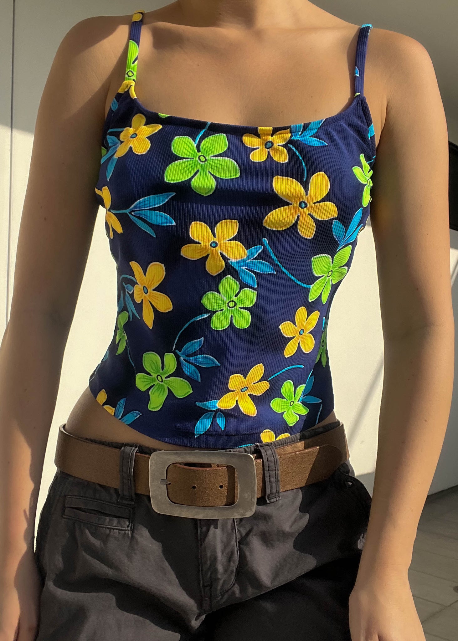 90's Hawaiian Tank (S)