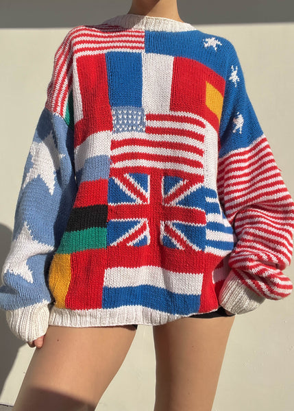 80's Unity Flag Sweater (L-XL)