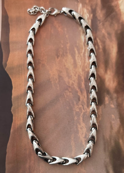 Dixi 90's Silver Choker