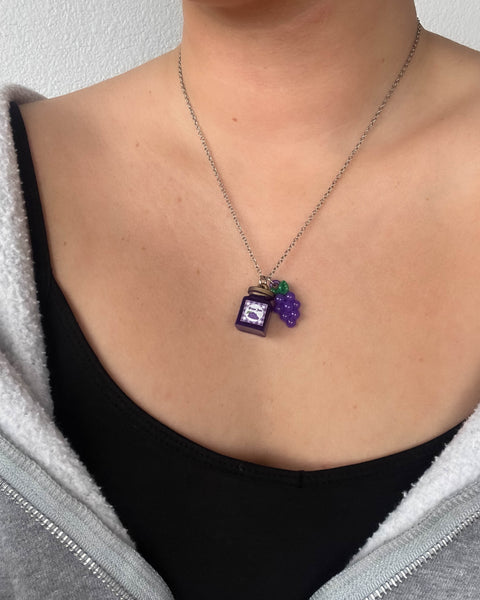 90's Grape Jam Necklace