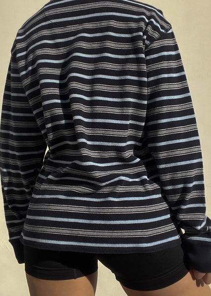 Drew Striped Long Sleeve (L-XL)