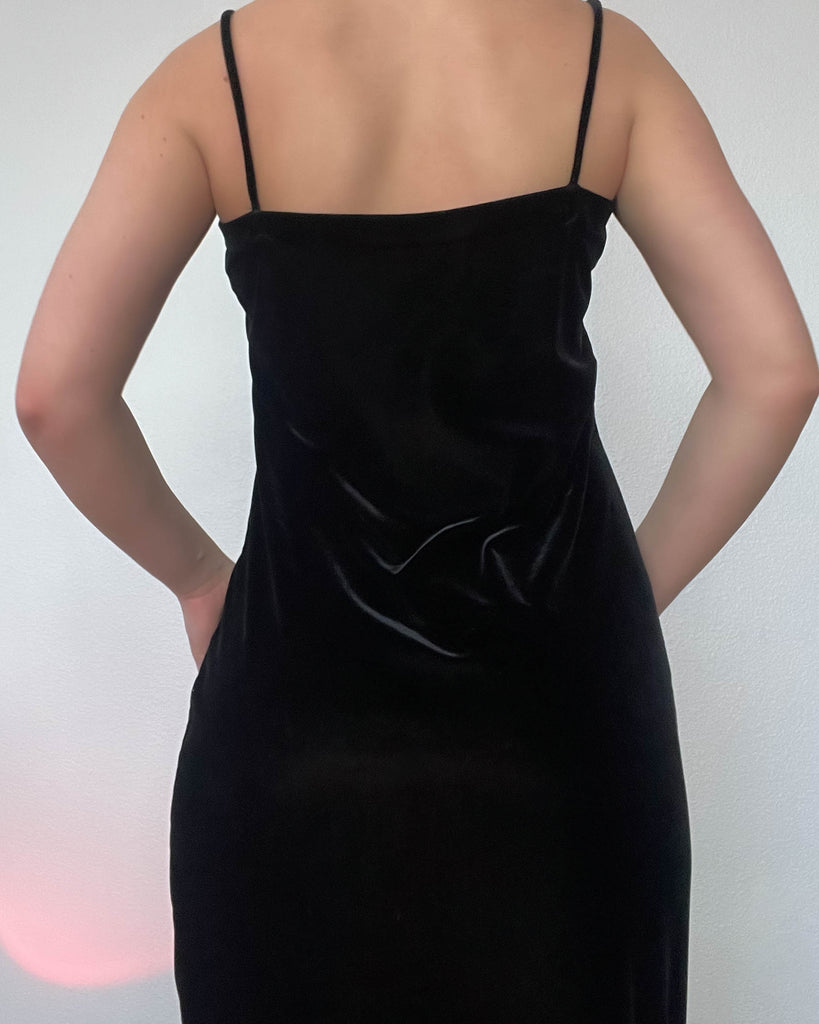 90's Black Velvet Butterfly Maxi (M/L) Retro and Groovy 90's Black Velvet Butterfly Maxi (M/L) Retro and Groovy