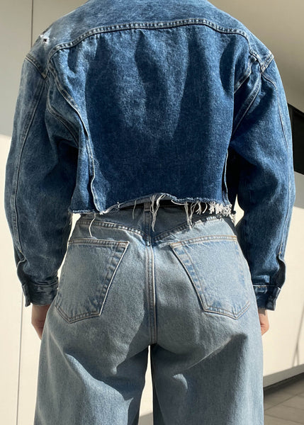 80's Denim Guess Jacket (M)