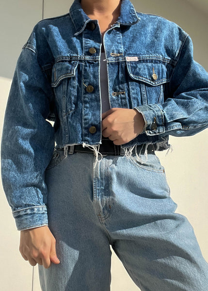 80's Denim Guess Jacket (M)