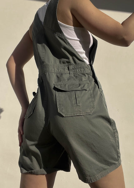 90’s Route 66 Olive Overalls (M)