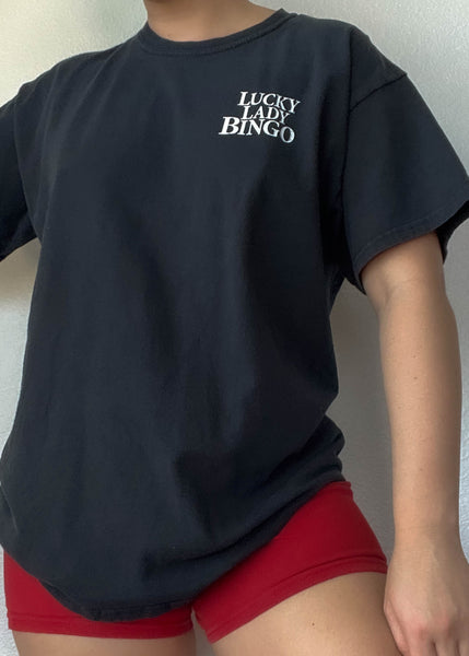 Y2k Lucky Lady Bingo Tee (L)