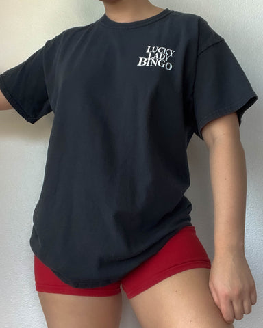 Y2k Lucky Lady Bingo Tee (L)