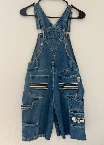 90's Revolt Denim Overalls (XXS)