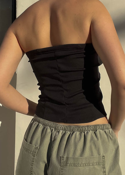 Rosebud Strapless Top (S)