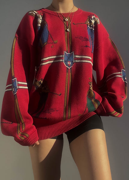 Raphael 80's Golf Knit (L)