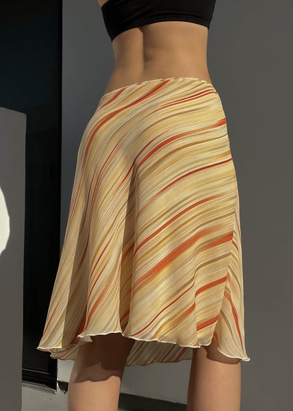 90’s Peachy Midi Skirt (M)
