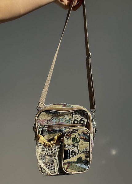 90's Route 66 Cross-Body Bag