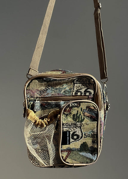 90's Route 66 Cross-Body Bag
