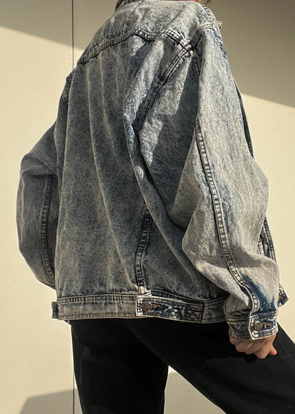 Jordache Acid Wash Jacket (L)