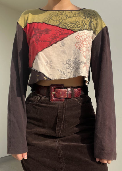 90's Patchwork Long Sleeve (M-L)