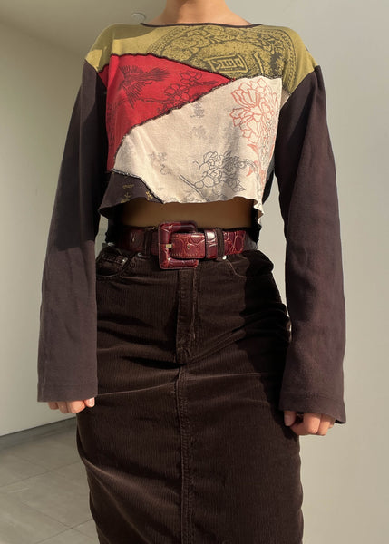 90's Patchwork Long Sleeve (M-L)